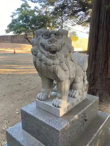 野田神社の狛犬