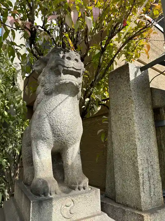 小野照崎神社の狛犬
