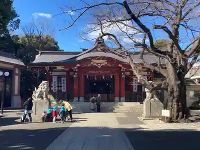旗岡八幡神社の本殿・本堂