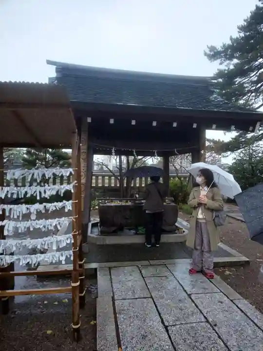 犀川神社の手水舎