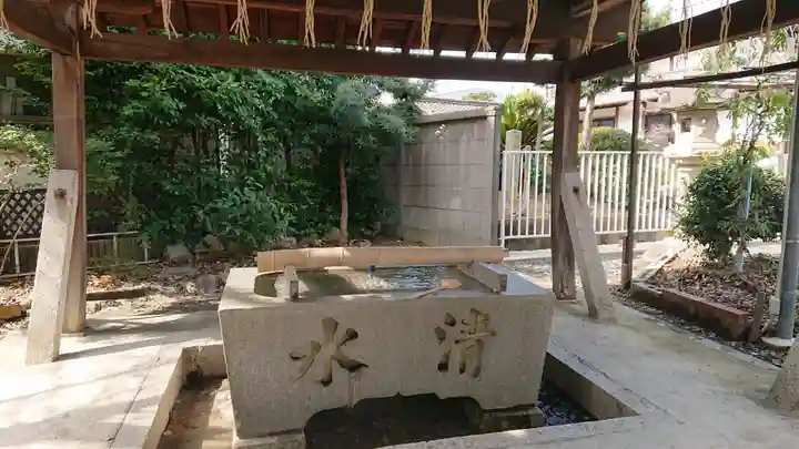 熊野三社の手水舎