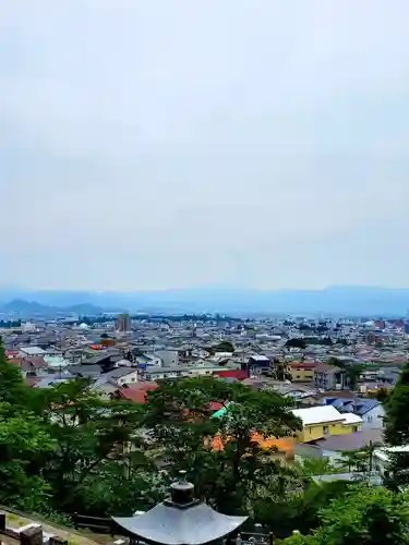 円通三匝堂（さざえ堂）の景色