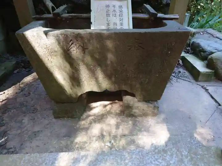 佐助稲荷神社の手水舎
