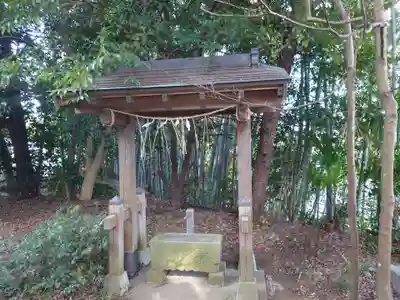 竹内神社の手水舎
