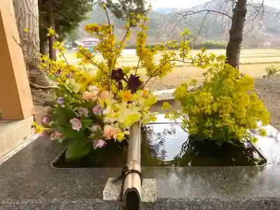 高司神社〜むすびの神の鎮まる社〜の手水舎