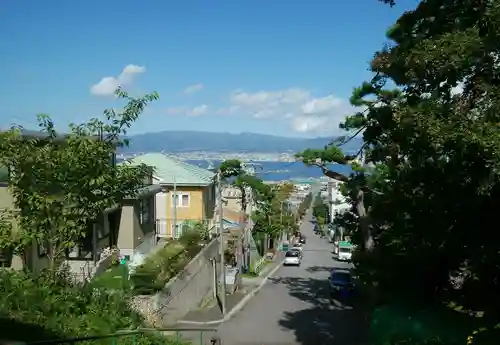 山上大神宮の景色