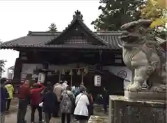 眞田神社の狛犬
