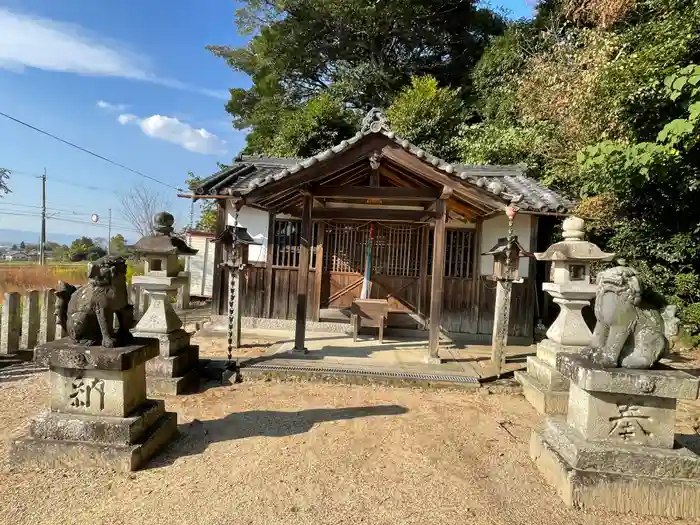 水口神社の本殿