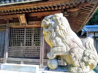 八幡社（白沢八幡神社）の狛犬