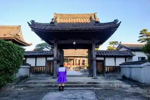 無量寿寺の山門・神門