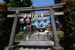 中野沼袋氷川神社の鳥居