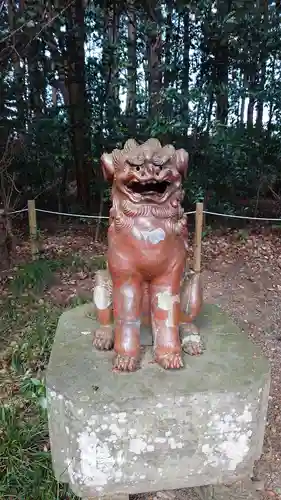 常磐神社の狛犬