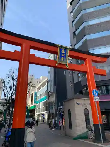 生田神社の鳥居