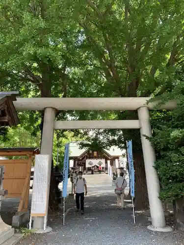 札幌諏訪神社の鳥居