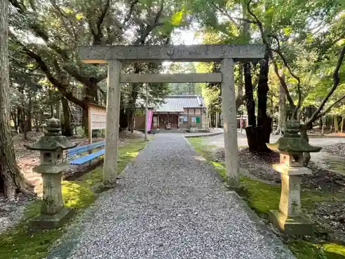 久間田神社の鳥居