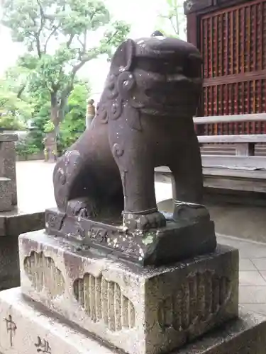 百舌鳥八幡宮の狛犬