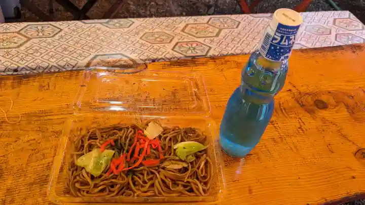 北海道護國神社の食事