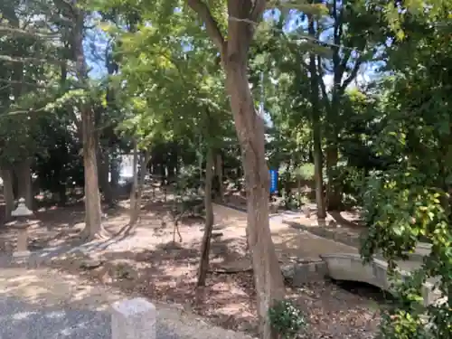 天穂日命神社の自然