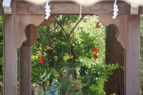 鏡石鹿嶋神社 ＊安産・開運・勝利の神さま＊の手水舎