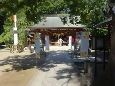 新田神社の本殿・本堂