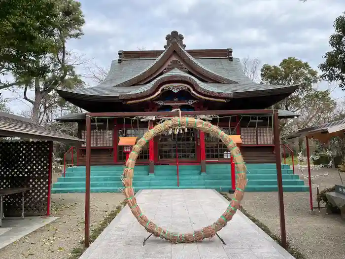 米ノ津天満宮の本殿