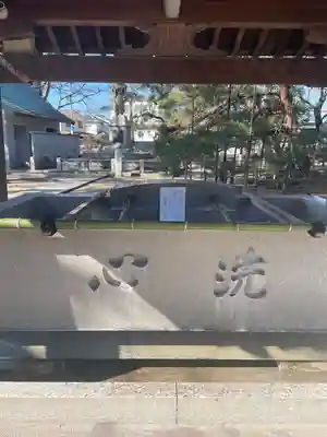 高砂神社の手水舎