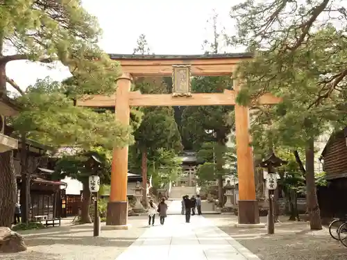 櫻山八幡宮の鳥居