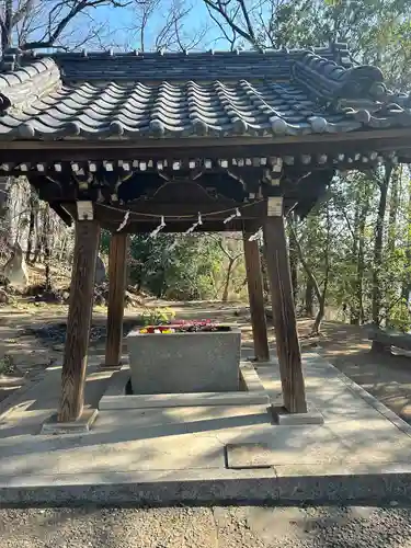 高山神社の手水