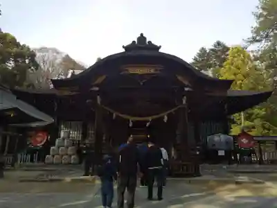 武田神社の本殿・本堂
