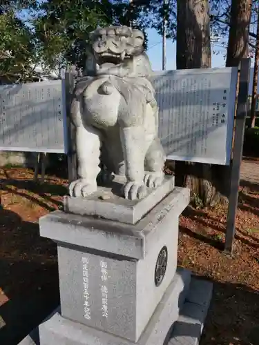 仙台東照宮の狛犬