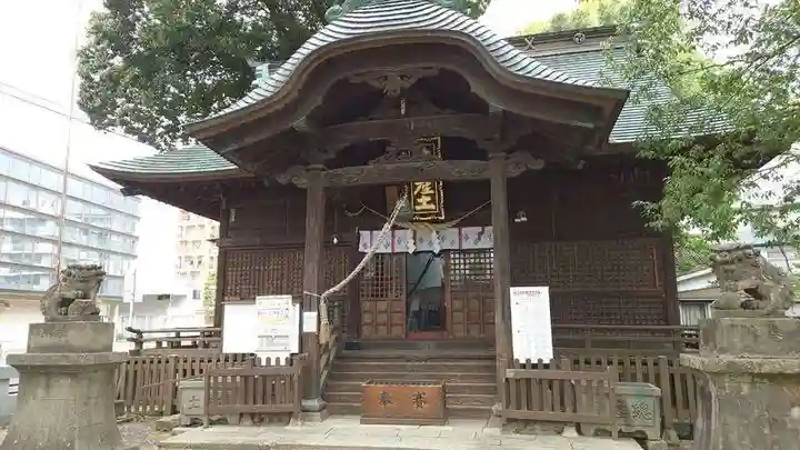 阿邪訶根神社の本殿・本堂
