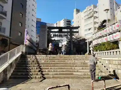 平河天満宮の鳥居