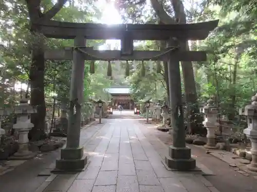 駒木諏訪神社の鳥居