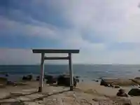 つぶてヶ浦鳥居(伊勢神宮遥拝所)の鳥居