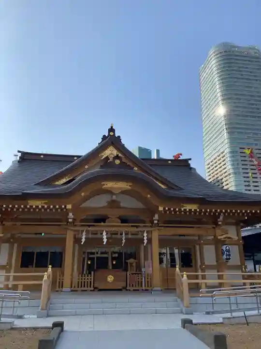 西久保八幡神社の本殿・本堂