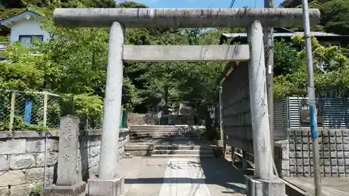 甘縄神明神社（甘縄神明宮）の鳥居