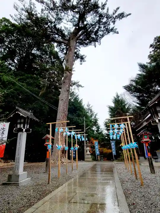 滑川神社 - 仕事と子どもの守り神(福島県)