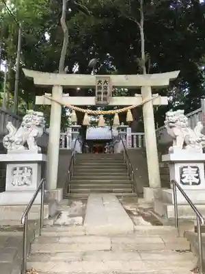 大宮・大原神社の鳥居