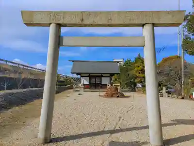 神明社(永徳)の鳥居