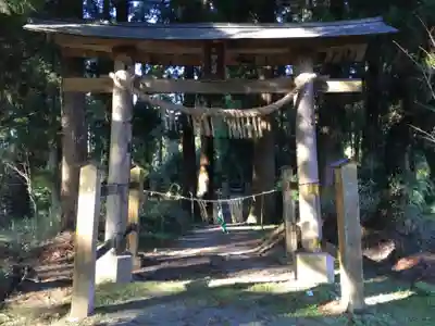 中畑神社の鳥居