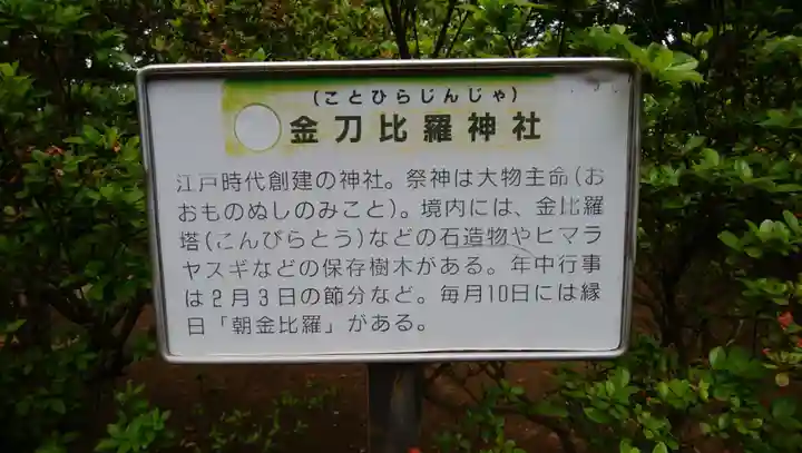 金刀比羅神社の歴史