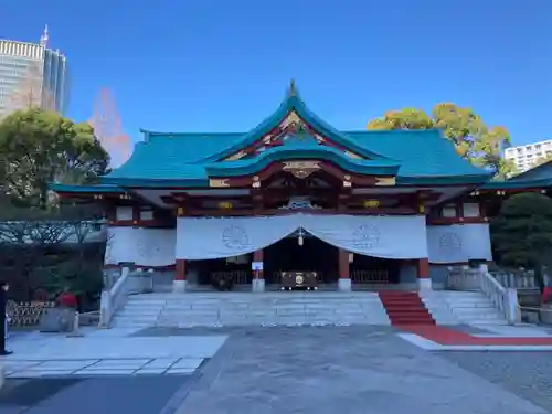 日枝神社の本殿・本堂