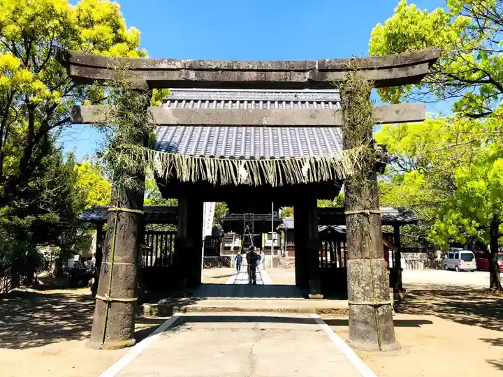 大善寺玉垂宮の鳥居