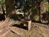 神社跡の手水舎