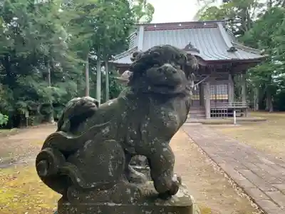 八幡神社の狛犬
