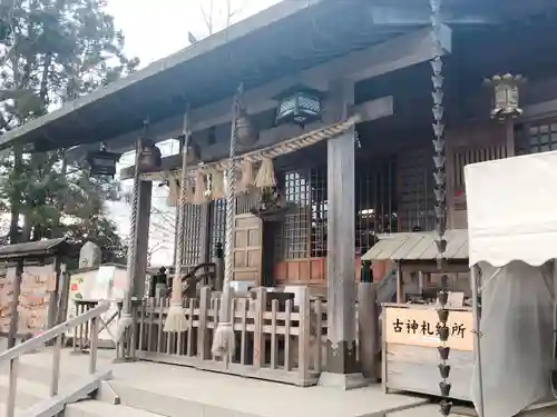 二柱神社の本殿