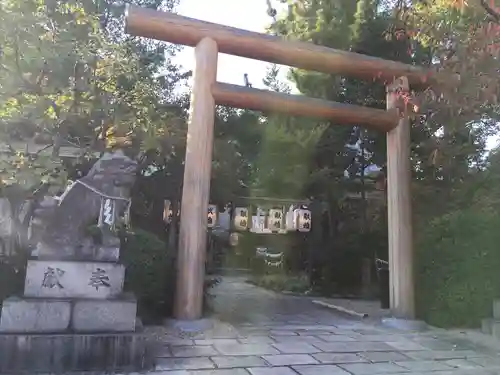 堀越神社の鳥居