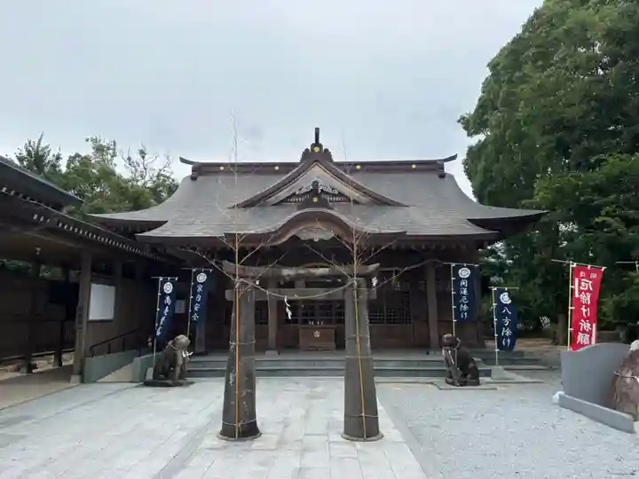 湊八坂神社の本殿・本堂