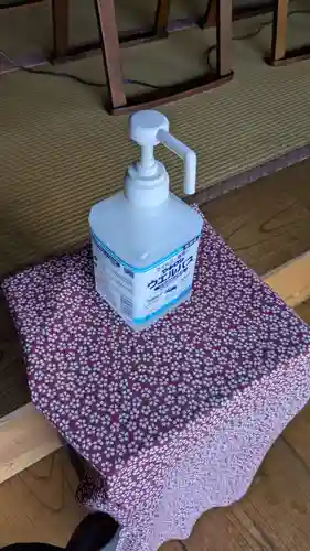 惣善寺の感染症対策