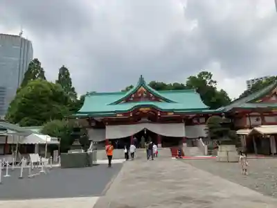 日枝神社の本殿・本堂